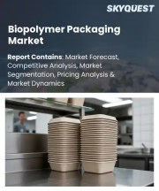 Biopolymer Packaging Market Size, Share, and Growth Analysis, By Material Type (Bio-Based Plastics, Biodegradable Synthetic Polymers), By Product Type (Rigid Packaging, Flexible Packaging), By End-Use Industry, By Region - Industry Forecast 2026-2033