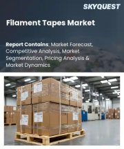 Filament Tapes Market Size, Share, and Growth Analysis, By Tape Design Configuration (Single Sided Tapes, Double Sided Tapes), By Adhesive Chemical Base, By Backing Structural Material, By Application Function, By Region - Industry Forecast 2026-2033