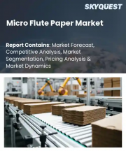 Micro Flute Paper Market Size, Share, and Growth Analysis, By Flute Type (E-Flute, F-Flute), By Application (Retail Packaging, Point of Purchase Displays), By End-Use, By Distribution, By Region - Industry Forecast 2026-2033