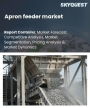 Apron feeder market Size, Share, and Growth Analysis, By Product Type, By Application, By Drive Type, By End-use Industry, By Capacity, By Installation Type, By Region - Industry Forecast 2026-2033