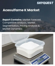 Acesulfame K Market Size, Share, and Growth Analysis, By Product Form Factor (Powder Form Acesulfame K, Granular Form Acesulfame K), By End-Use Industry, By Sales Channel, By Distribution Channel, By Region - Industry Forecast 2026-2033