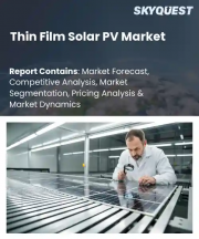 Thin Film Solar PV Market Size, Share, and Growth Analysis, By Technology, By Installation Type, By End User, By Module Type, By Distribution Channel, By Region - Industry Forecast 2026-2033
