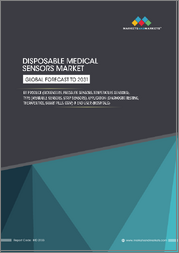 Disposable Medical Sensors Market by Product, Type, Application, And End User - Global Forecast to 2031