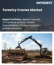 Forestry Cranes Market Size, Share, and Growth Analysis, By Product Type (Forwarder Cranes, Loader Cranes), By Boom Type, By Lifting Capacity, By End User, By Distribution Channel, By Region - Industry Forecast 2026-2033