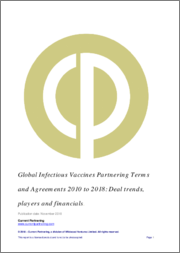 Global Infectious Vaccines Partnering Terms and Agreements 2015 to 2022: Deal trends, players and financials