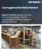 Corrugated Fanfold Market Size, Share, and Growth Analysis, By Product Type (Single-Wall Fanfold, Double-Wall Fanfold), By Flute Type (B-Flute, C-Flute), By Material, By Application, By End-Use Industry, By Region - Industry Forecast 2026-2033