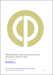 Global Genomics Partnering Terms and Agreements 2015 to 2022
