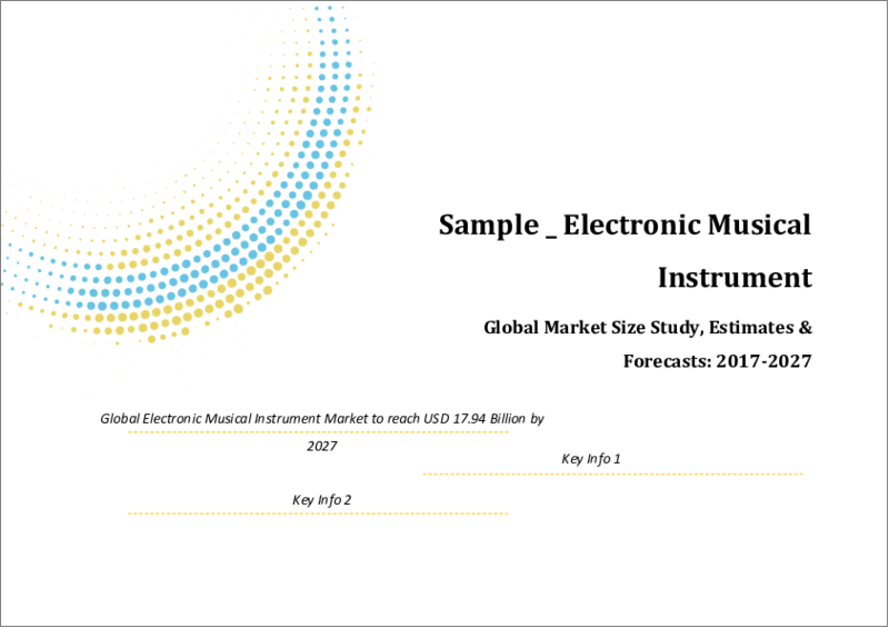 Global Electronic Musical Instrument Market Size study, by Type (Amplifiers, Effect Pedals, String Instruments, Digital Keyboards and Others), End-User (Professional and amateur) and Regional Forecasts 2020-2027